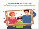 Làm sao để nuôi dạy trẻ một cách khoa học